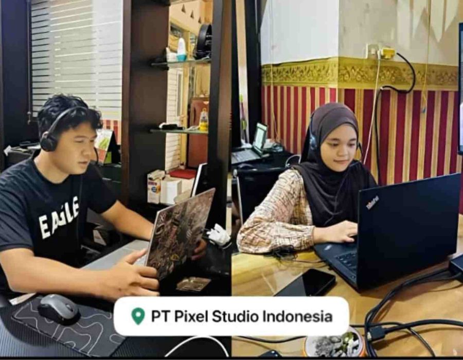 Hijau Putih dan Coklat Tradisional Pertemuan Undangan (1)